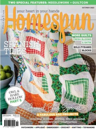 Australian Homespun - Issue 245 - October-November 2023