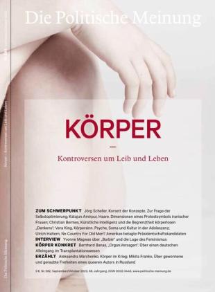 Die Politische Meinung - Oktober 2023