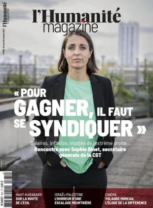 L'Humanite Magazine - 12 Octobre 2023