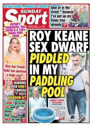 Sunday Sport - September 10 2023
