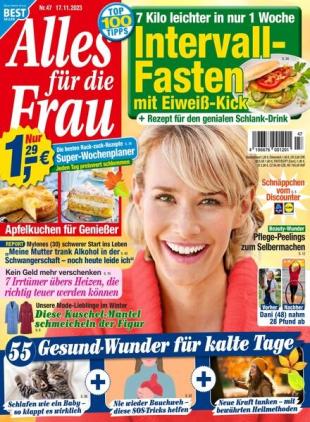 Alles fur die Frau - 17 November 2023