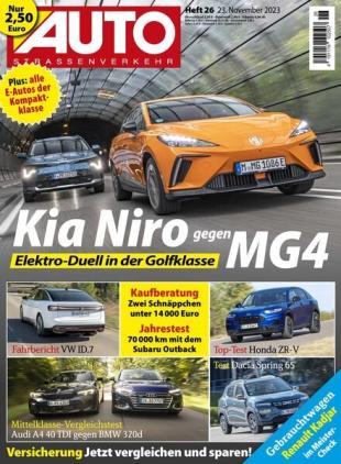 Auto Strassenverkehr - 22 November 2023