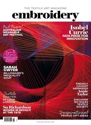 Embroidery Magazine - November-December 2023