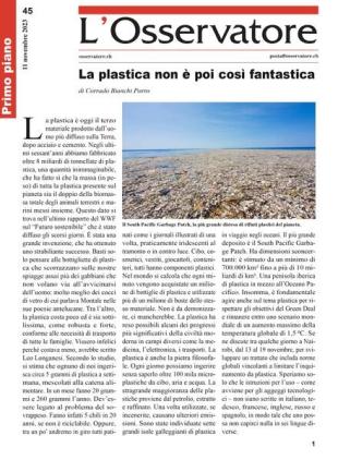 L'Osservatore - 11 Novembre 2023