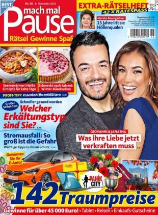 Mach mal Pause - 8 November 2023