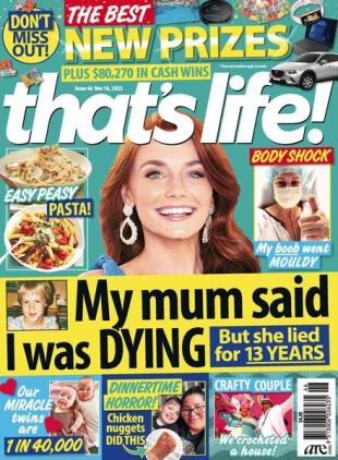 that's life! Australia - Issue 46 - November 16 2023