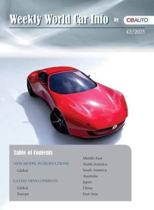 Weekly World Car Info - Issue 43 - 30 October 2023