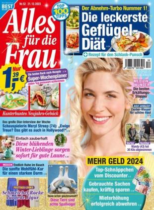Alles fur die Frau - 21 Dezember 2023
