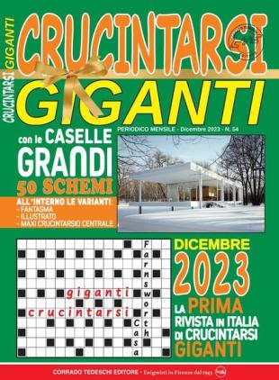 Crucintarsi Giganti - Dicembre 2023