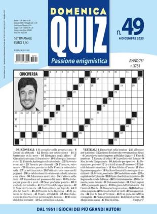 Domenica Quiz - 6 Dicembre 2023