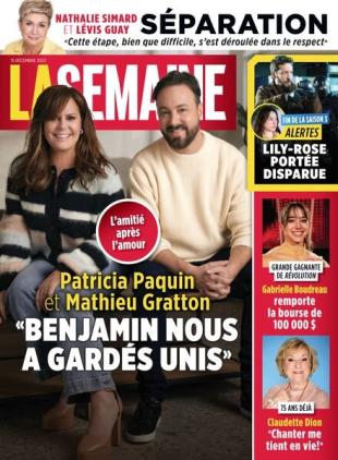 La Semaine - 15 Decembre 2023