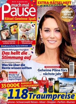 Mach mal Pause - 19 Dezember 2023