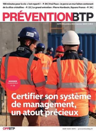 Prevention BTP - Decembre 2023 - Janvier 2024