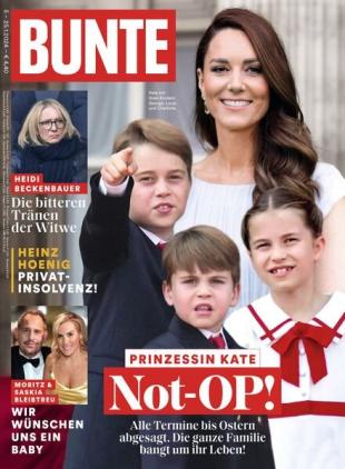 BUNTE - 25 Januar 2024