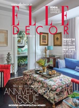 Elle Decor India - December 2023-January 2024