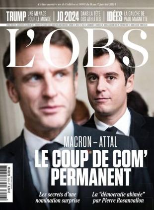 L'Obs - 11 Janvier 2024