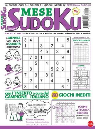 Settimana Sudoku Mese - Gennaio 2024