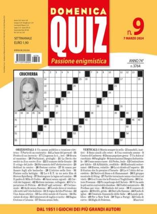 Domenica Quiz - 7 Marzo 2024