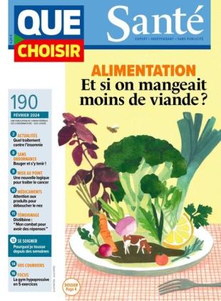 Que Choisir Sante - Fevrier 2024