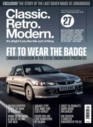 ClassicRetroModern - Issue 27 - March-April 2024