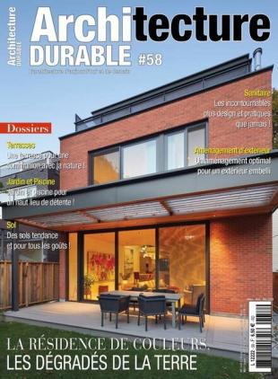 Architecture Durable - Mars-Avril-Mai 2024