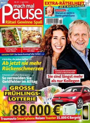 Mach mal Pause - 3 April 2024
