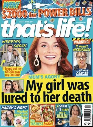 that's life! Australia - April 25 2024