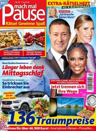 Mach mal Pause - 7 Mai 2024