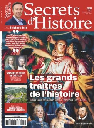 Secrets d'Histoire - Juin-Juillet-Aout 2024