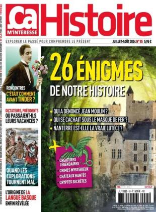 ca M'Interesse Histoire - Juillet-Aout 2024