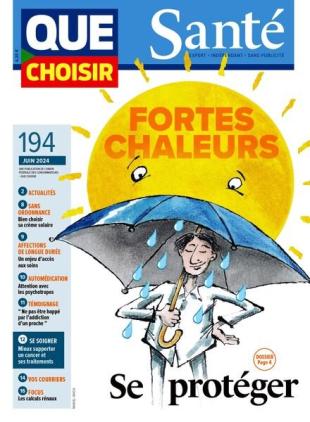 Que Choisir Sante - Juin 2024