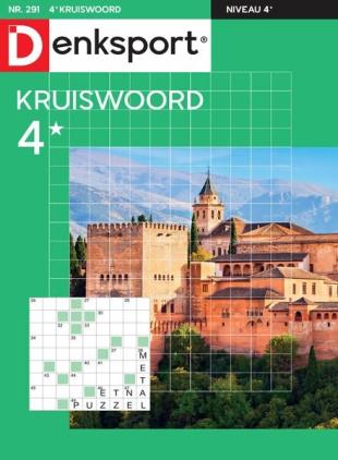 Denksport Kruiswoord 4 - 25 Juli 2024