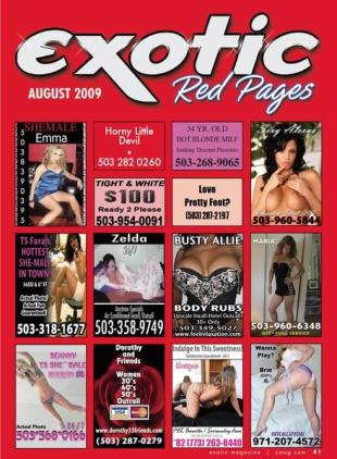 Exotic Red Pages - August 2009