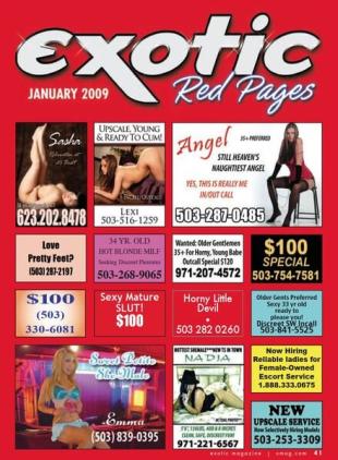 Exotic Red Pages - January 2009