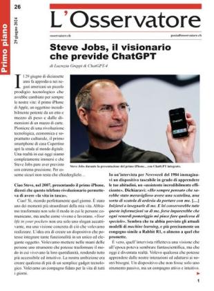 L'Osservatore - 29 Giugno 2024