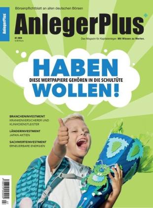 AnlegerPlus - 3 August 2024
