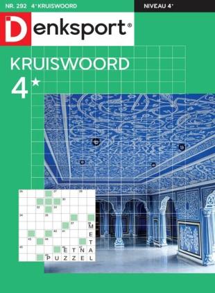 Denksport Kruiswoord 4 - 22 Augustus 2024
