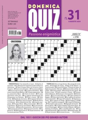 Domenica Quiz - 8 Agosto 2024