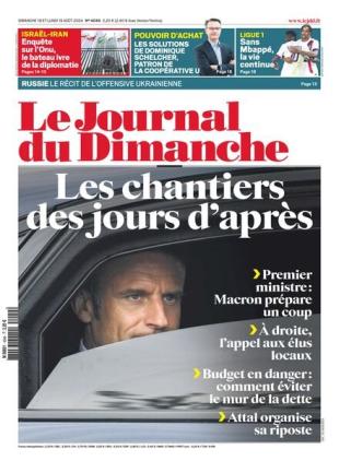 Le Journal du dimanche - 19 Aout 2024