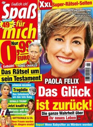 Spass fur mich - 6 August 2024
