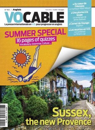 Vocable Anglais - Aout 2024