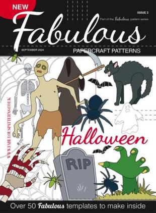 Fabulous Papercraft Patterns - Issue 2 Halloween 2024