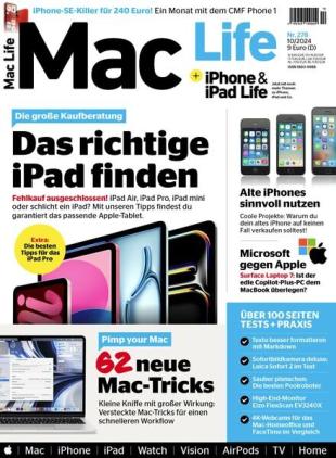 Mac Life Germany - Oktober 2024