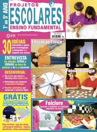 Projetos Escolares Ensino Fundamental - Agosto 2024