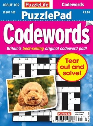 PuzzleLife PuzzlePad Codewords - Issue 102 2024