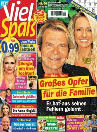 Viel Spass - 25 September 2024