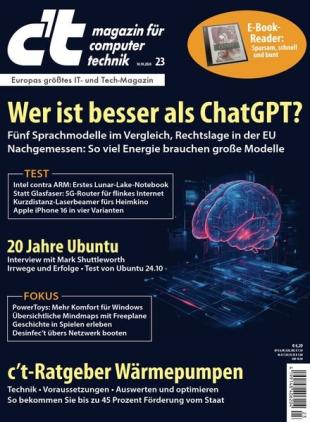 c't Magazin - 18 Oktober 2024