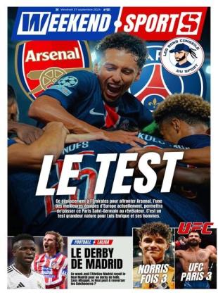 Week-end Sports - 27 Septembre 2024