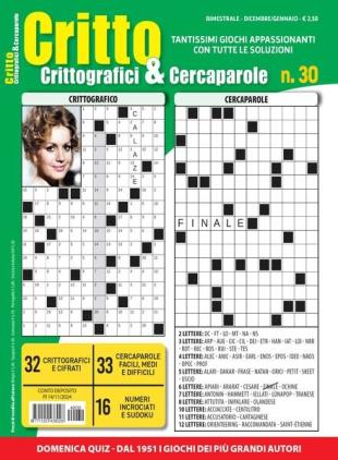 Crittografici & Carcaparole - Dicembre 2024 - Gennaio 2025