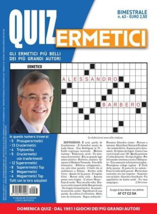 Quiz Ermetici - Novembre-Dicembre 2024